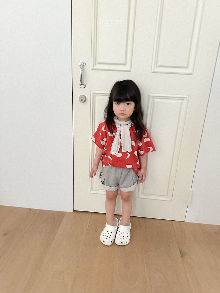 Digreen - Korean Children Fashion - #childrensboutique - Half Moon Tee - 11