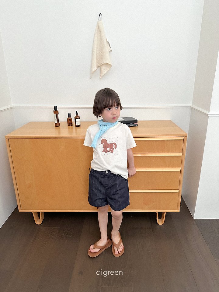 Digreen - Korean Children Fashion - #designkidswear - Star Pony Tee - 8