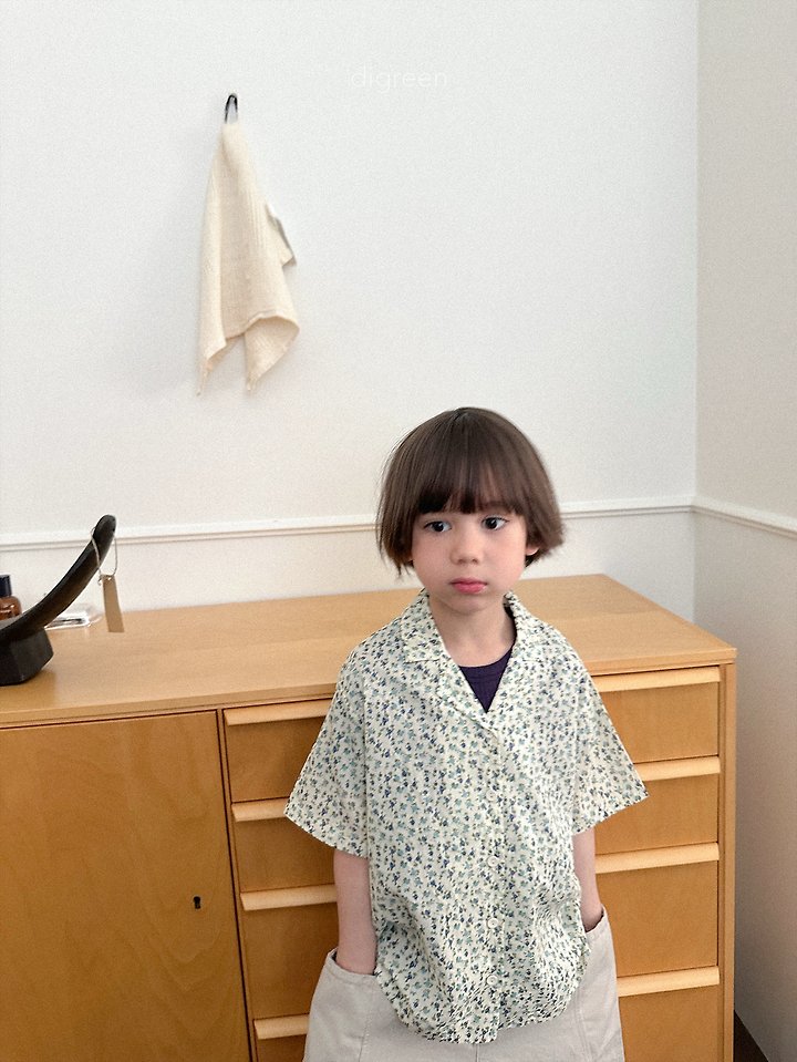 Digreen - Korean Children Fashion - #designkidswear - Flora Shirt - 7