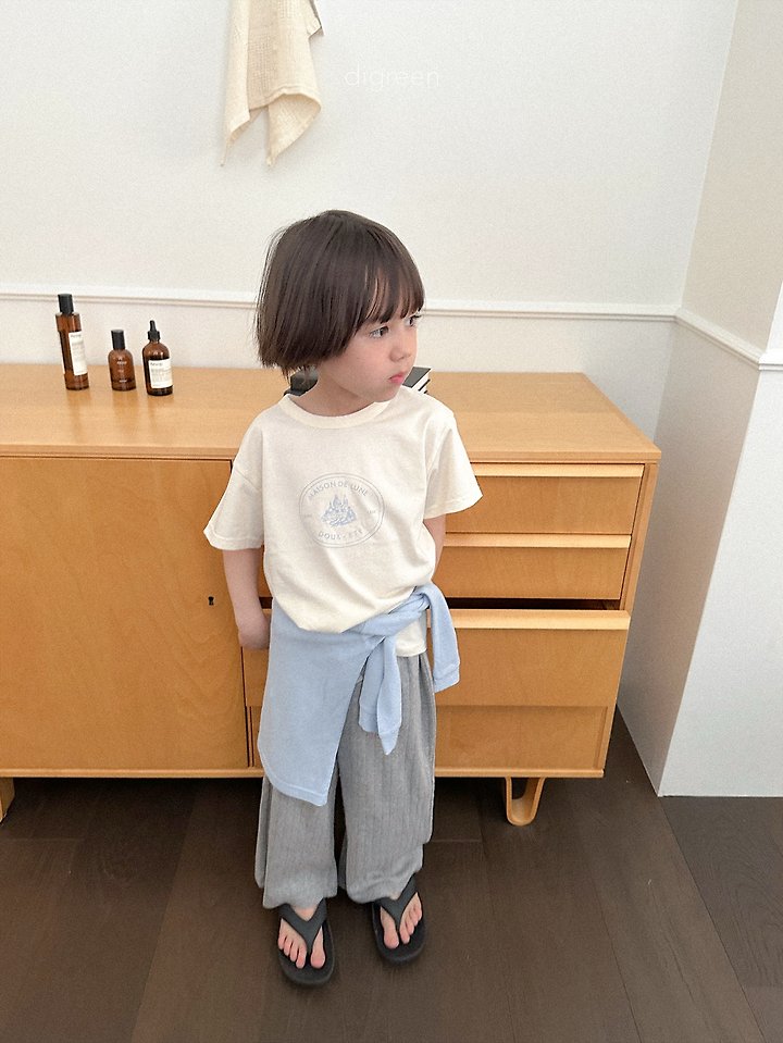 Digreen - Korean Children Fashion - #designkidswear - Maison Short Sleeve Tee - 5