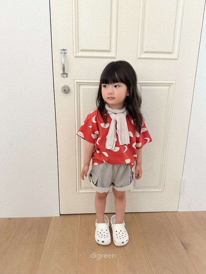 Digreen - Korean Children Fashion - #designkidswear - Half Moon Tee - 12