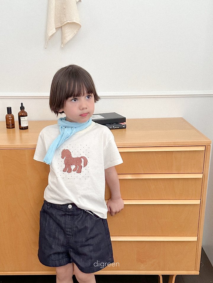 Digreen - Korean Children Fashion - #discoveringself - Star Pony Tee - 9