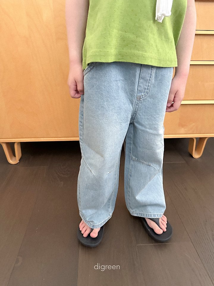 Dart Denim Pants by Digreen for Child - view 7