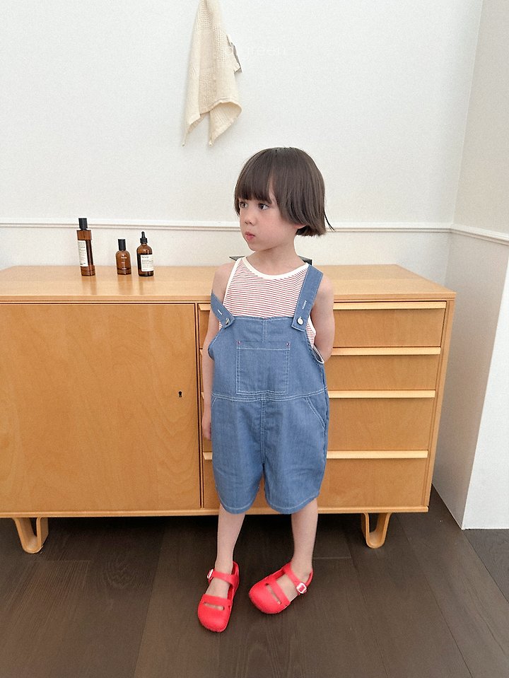 Digreen - Korean Children Fashion - #discoveringself - Trip Sleeveless Tee - 6