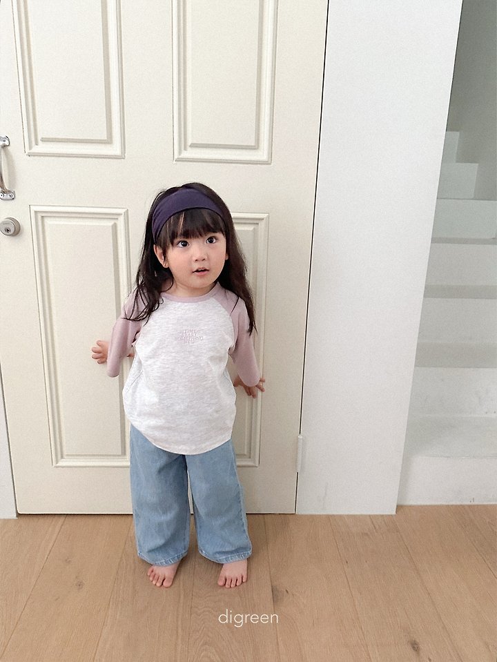 Digreen - Korean Children Fashion - #discoveringself - Goods Raglan Tee - 11