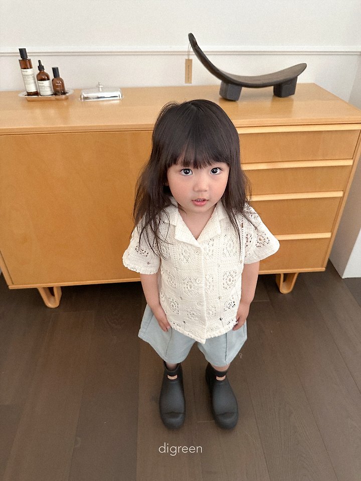 Digreen - Korean Children Fashion - #discoveringself - Crochet Shirt - 7