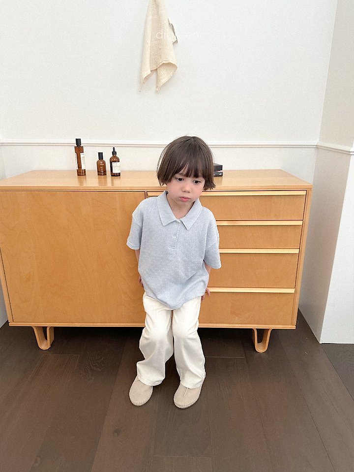 Digreen - Korean Children Fashion - #fashionkids - Bobo Collar Tee - 11