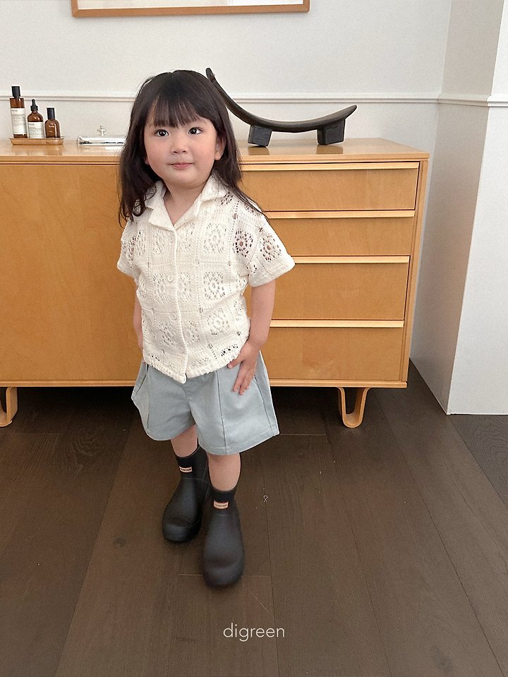 Digreen - Korean Children Fashion - #fashionkids - Crochet Shirt - 8