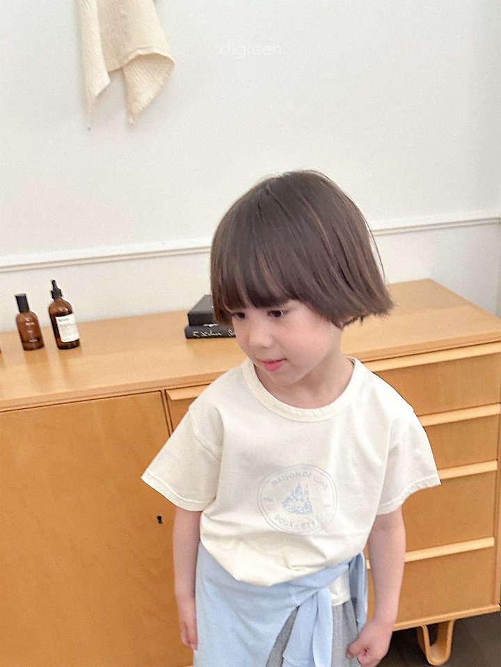 Digreen - Korean Children Fashion - #fashionkids - Maison Short Sleeve Tee - 7