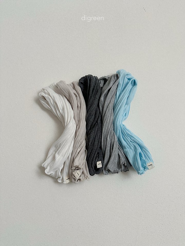 Digreen - Korean Children Fashion - #fashionkids - Wrinkle Scarf