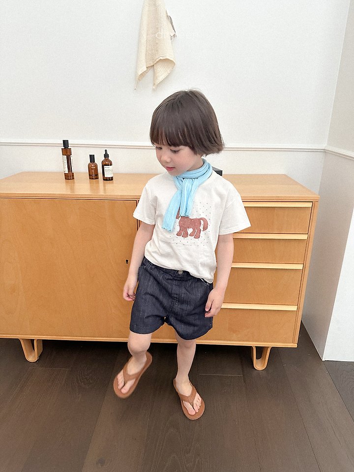 Digreen - Korean Children Fashion - #kidsshorts - Star Pony Tee - 11