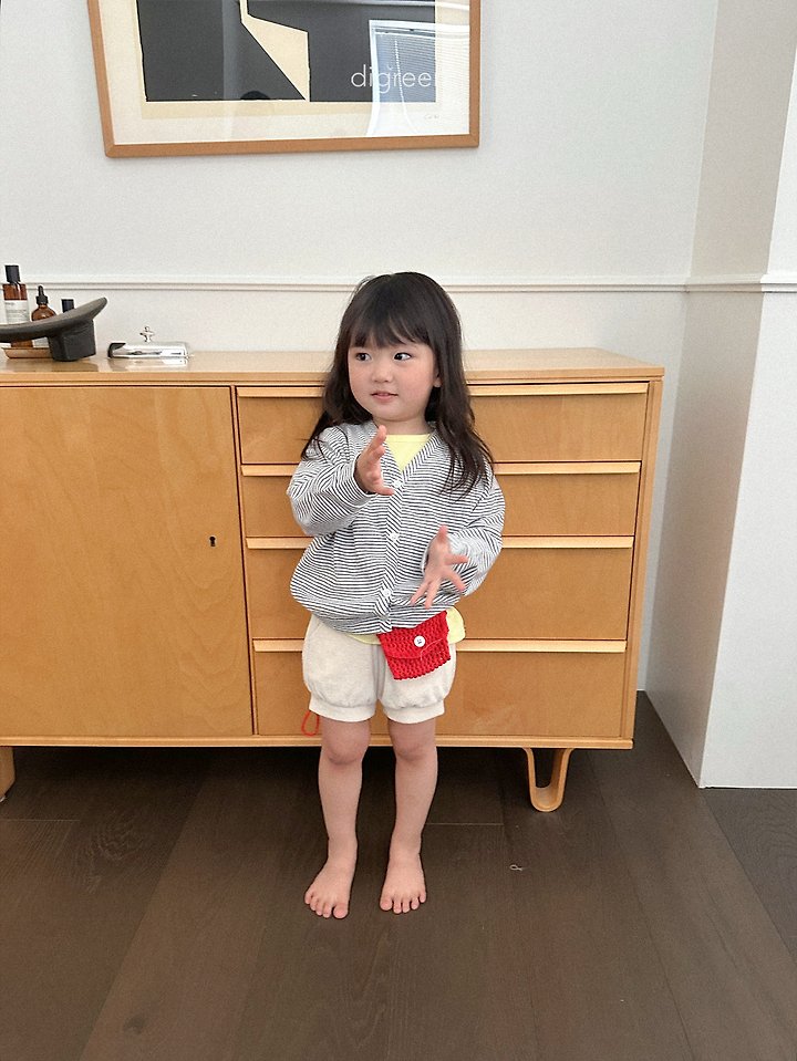 Digreen - Korean Children Fashion - #kidsshorts - Some Stripe Cardigan - 10