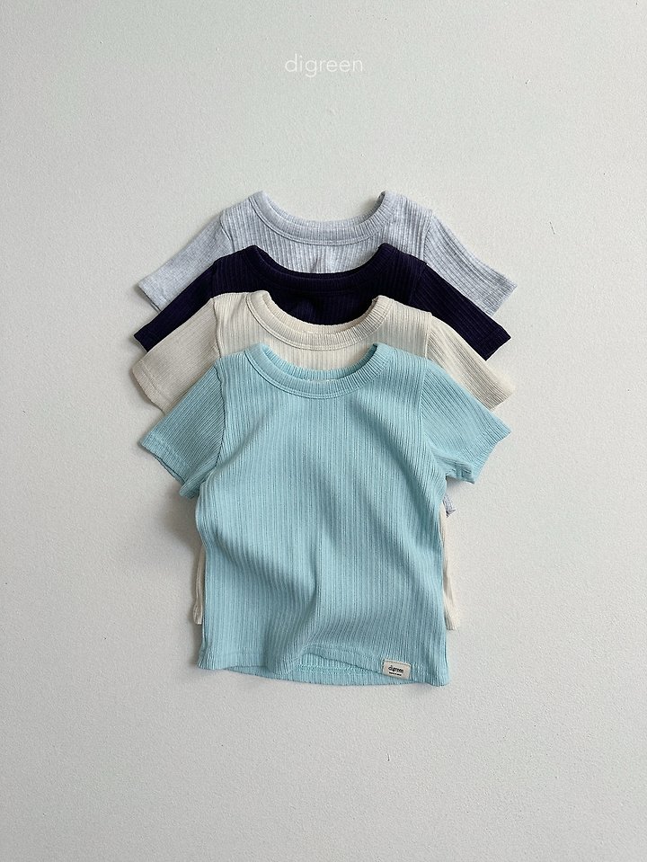 Digreen - Korean Children Fashion - #kidsshorts - Matthew Short Sleeve Tee