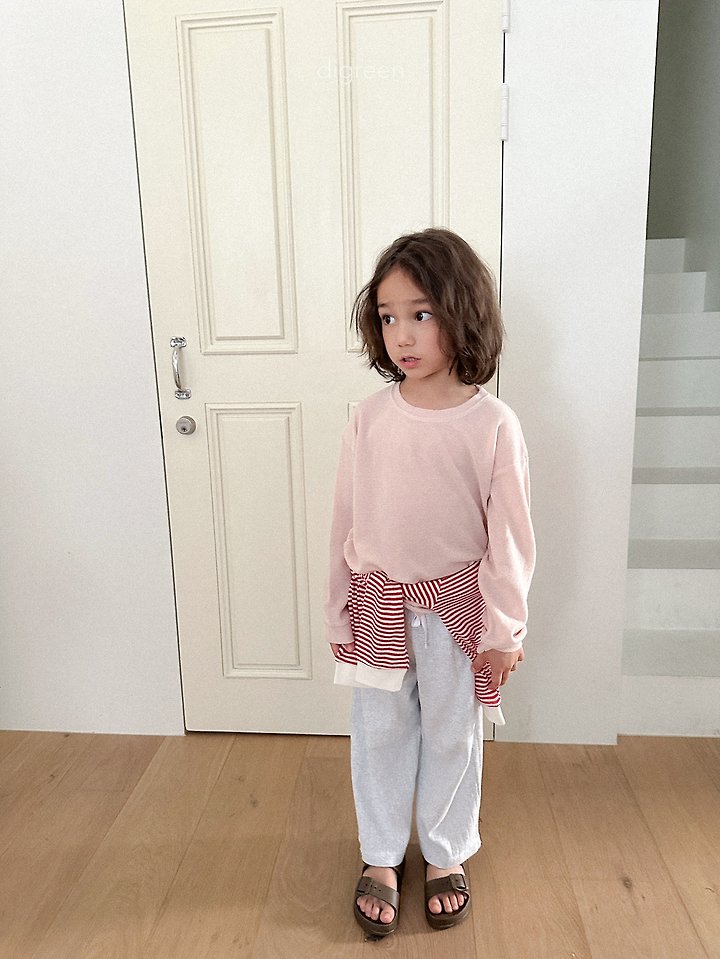 Digreen - Korean Children Fashion - #kidsshorts - See-through Tee - 12