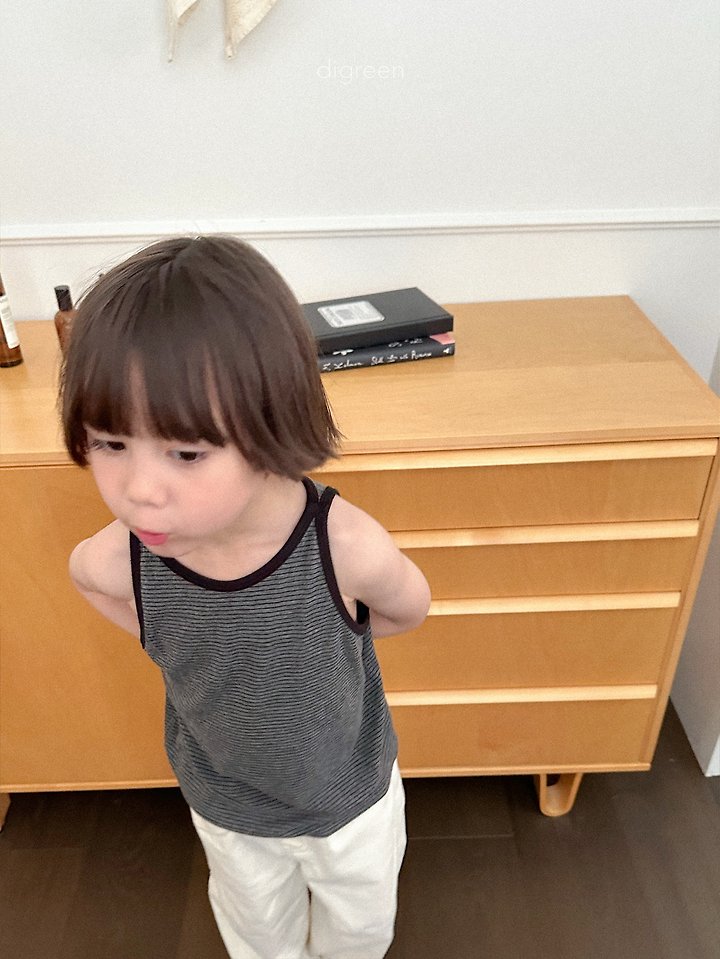 Digreen - Korean Children Fashion - #kidzfashiontrend - Trip Sleeveless Tee - 10