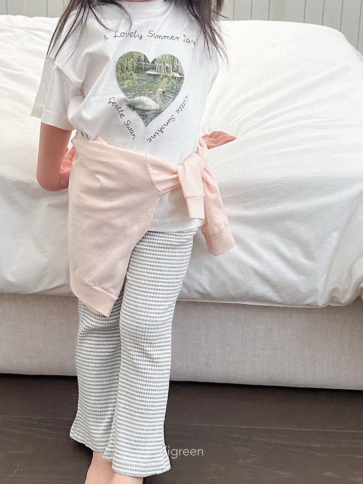 Digreen - Korean Children Fashion - #kidzfashiontrend - Pure Swan Tee - 9