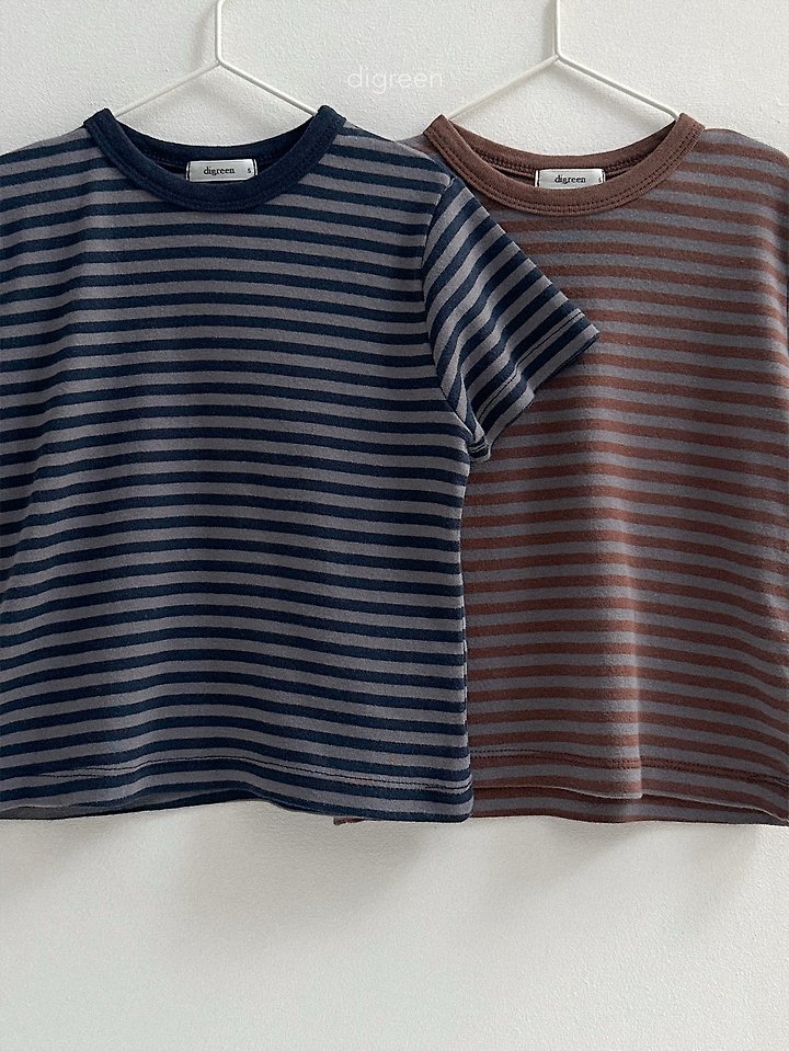 Digreen - Korean Children Fashion - #kidzfashiontrend - Camel Short Sleeve Tee