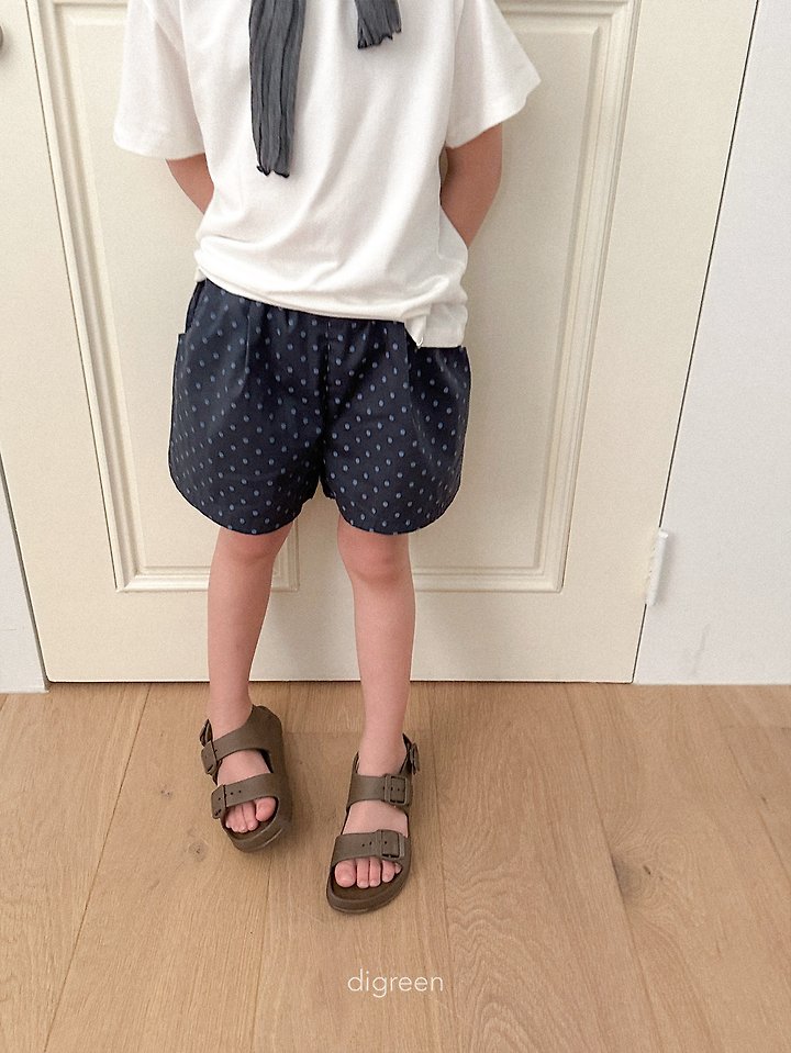 Digreen - Korean Children Fashion - #littlefashionista - Dot Shorts