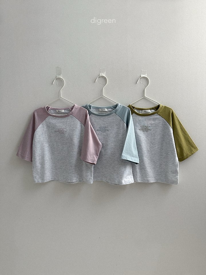 Digreen - Korean Children Fashion - #littlefashionista - Goods Raglan Tee