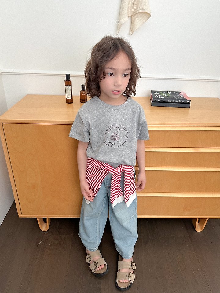 Digreen - Korean Children Fashion - #littlefashionista - Maison Short Sleeve Tee - 12