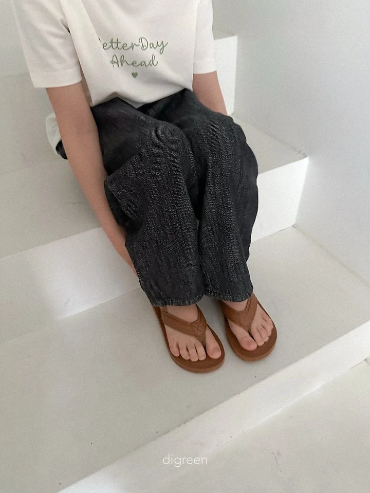 Digreen - Korean Children Fashion - #littlefashionista - Velo Denim Pants - 11