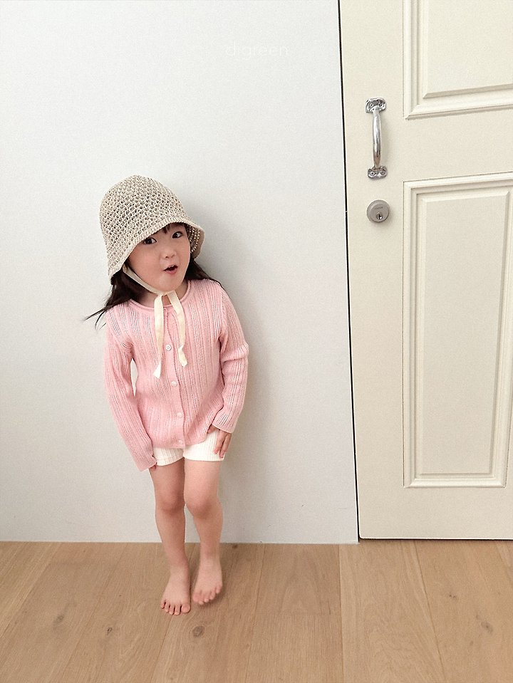 Digreen - Korean Children Fashion - #littlefashionista - Wiggly Ribbed Cardigan - 8