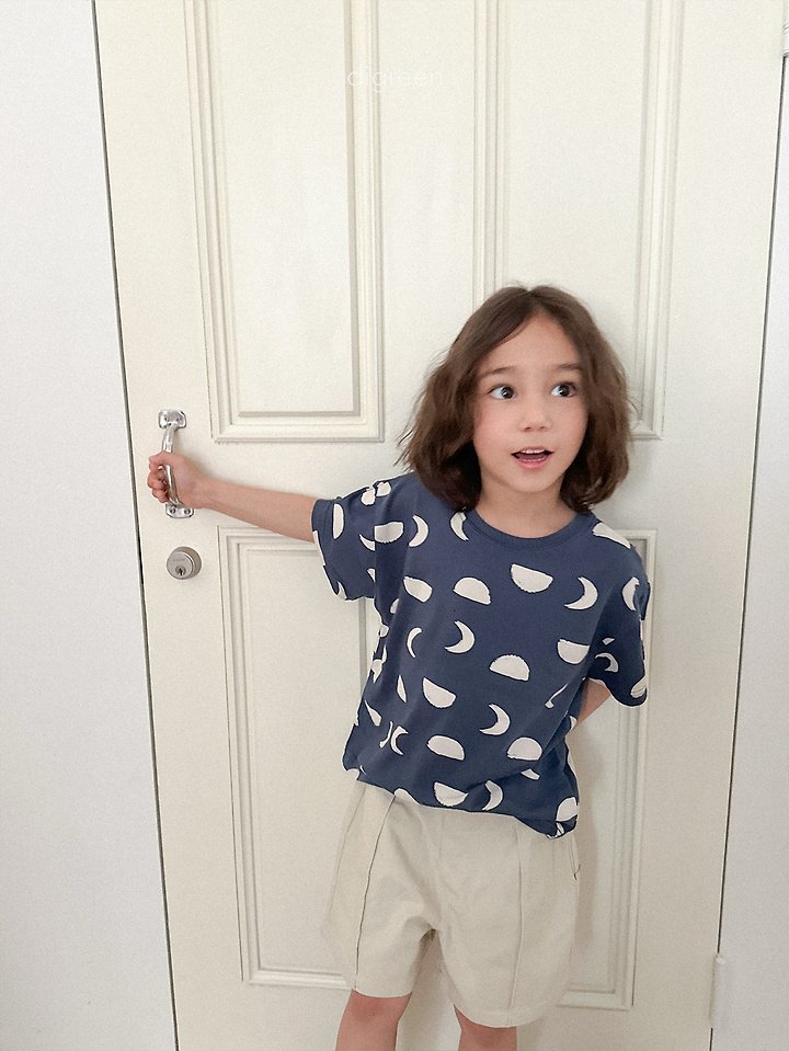 Digreen - Korean Children Fashion - #littlefashionista - Half Moon Tee - 5