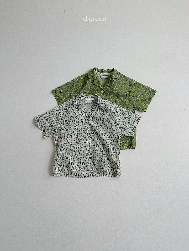Digreen - Korean Children Fashion - #magicofchildhood - Flora Shirt