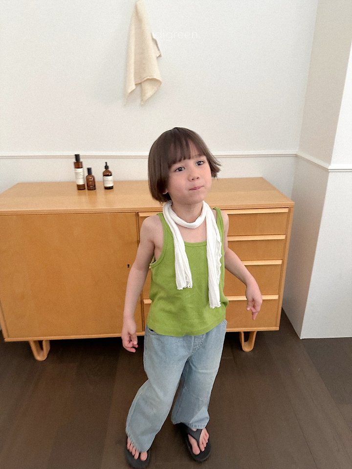 Digreen - Korean Children Fashion - #magicofchildhood - Eyelet Sleeveless Top - 11