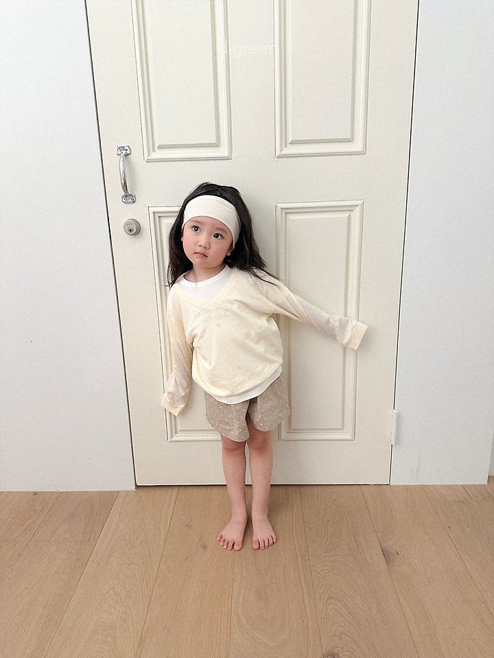 Digreen - Korean Children Fashion - #magicofchildhood - Summer V-neck Sweatshirt - 5