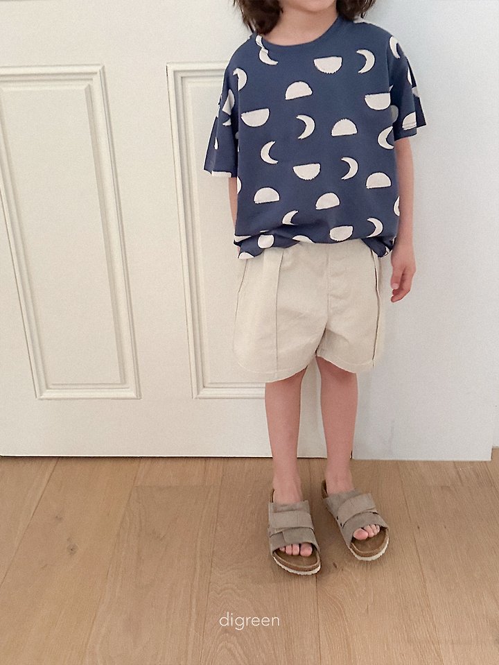 Digreen - Korean Children Fashion - #magicofchildhood - Half Moon Tee - 6