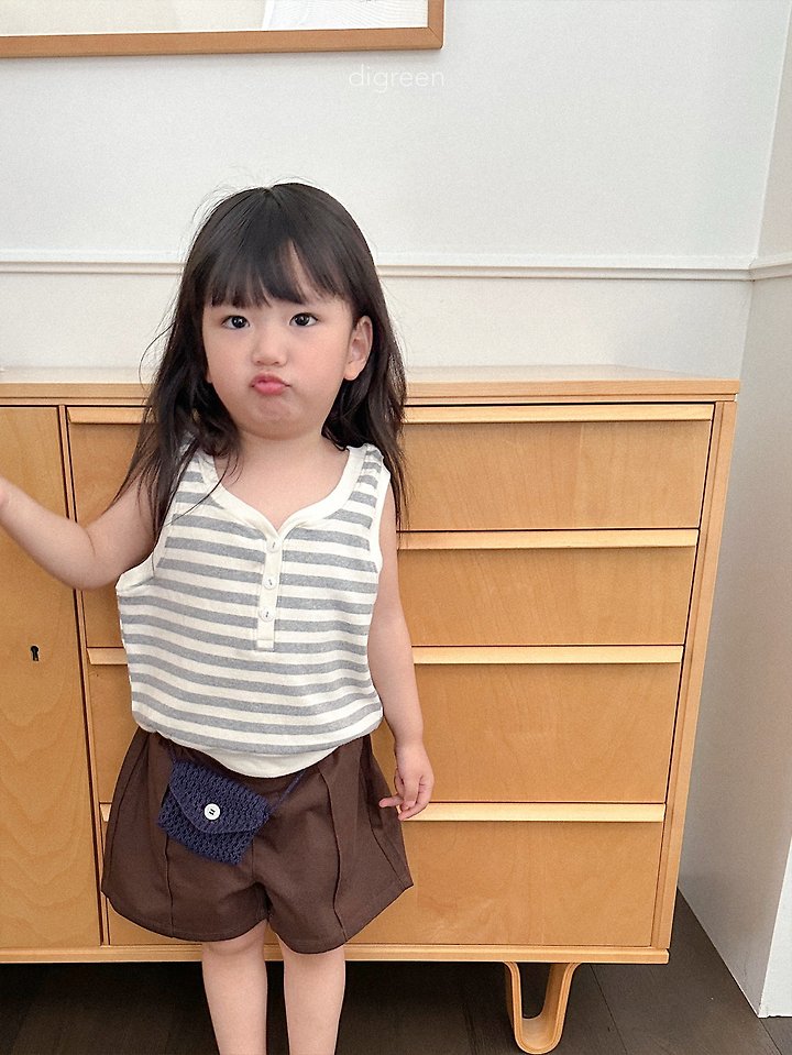 Digreen - Korean Children Fashion - #magicofchildhood - Marine Sleeveless Tee - 8