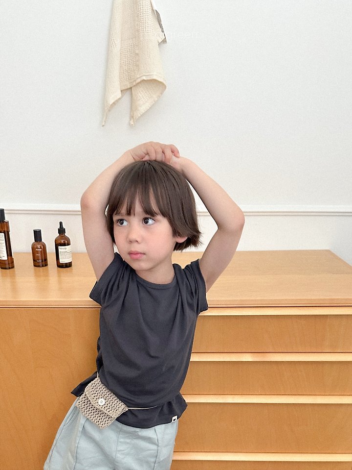 Digreen - Korean Children Fashion - #magicofchildhood - Layered Short Sleeve Tee - 4