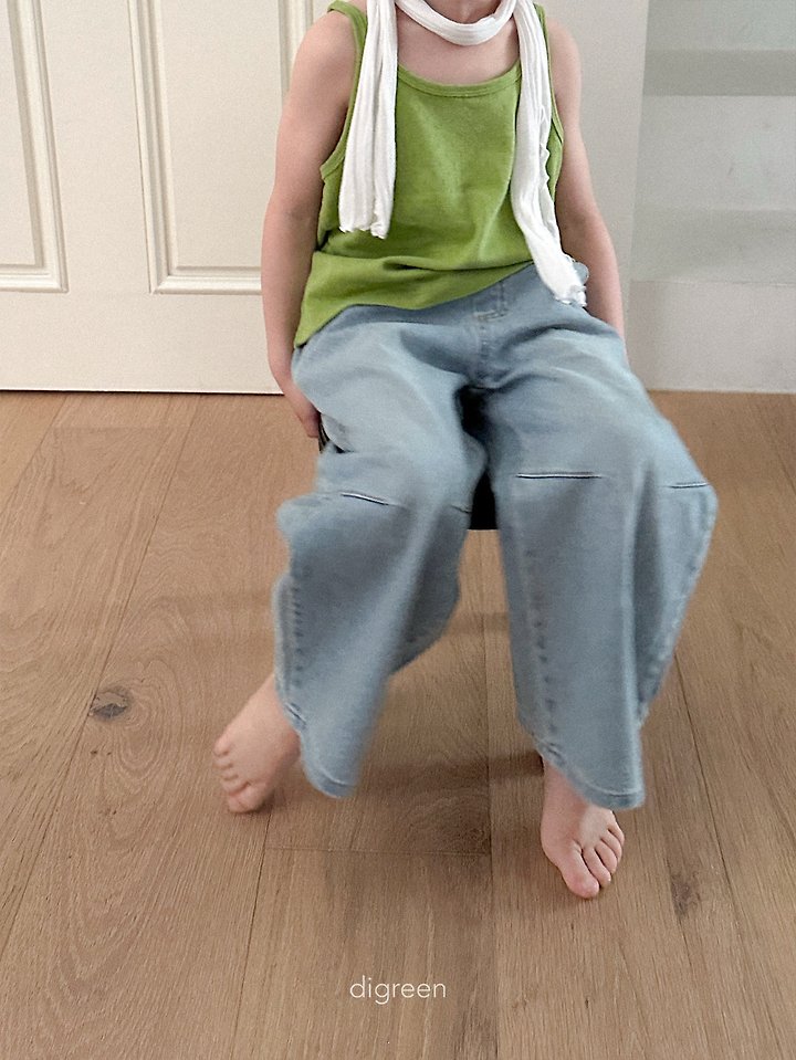 Dart Denim Pants by Digreen for Child - view 1