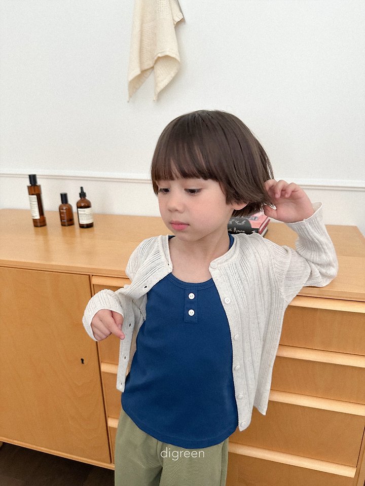 Digreen - Korean Children Fashion - #prettylittlegirls - Wiggly Ribbed Cardigan - 11