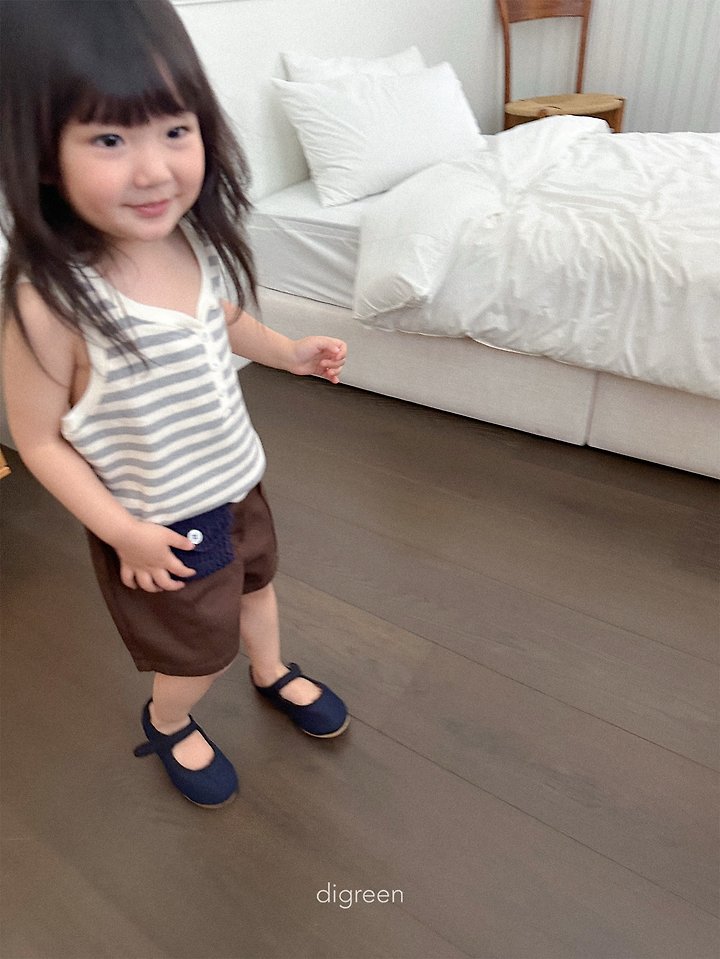 Digreen - Korean Children Fashion - #prettylittlegirls - Marine Sleeveless Tee - 10