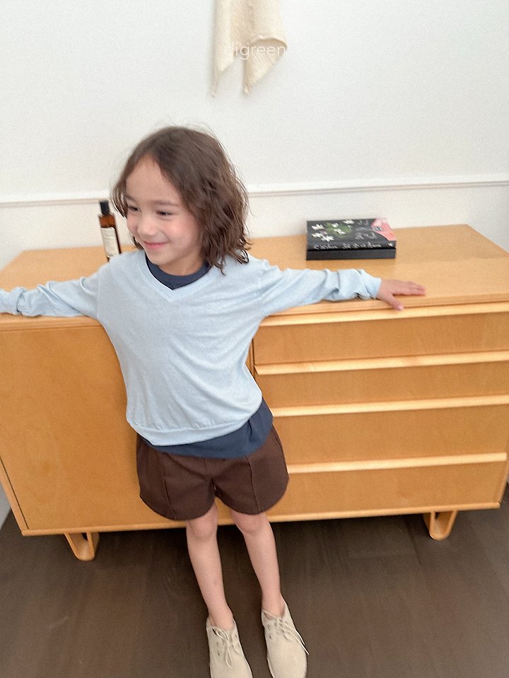 Digreen - Korean Children Fashion - #stylishchildhood - Summer V-neck Sweatshirt - 10