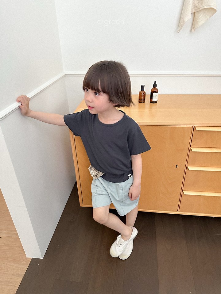 Digreen - Korean Children Fashion - #todddlerfashion - Layered Short Sleeve Tee - 6