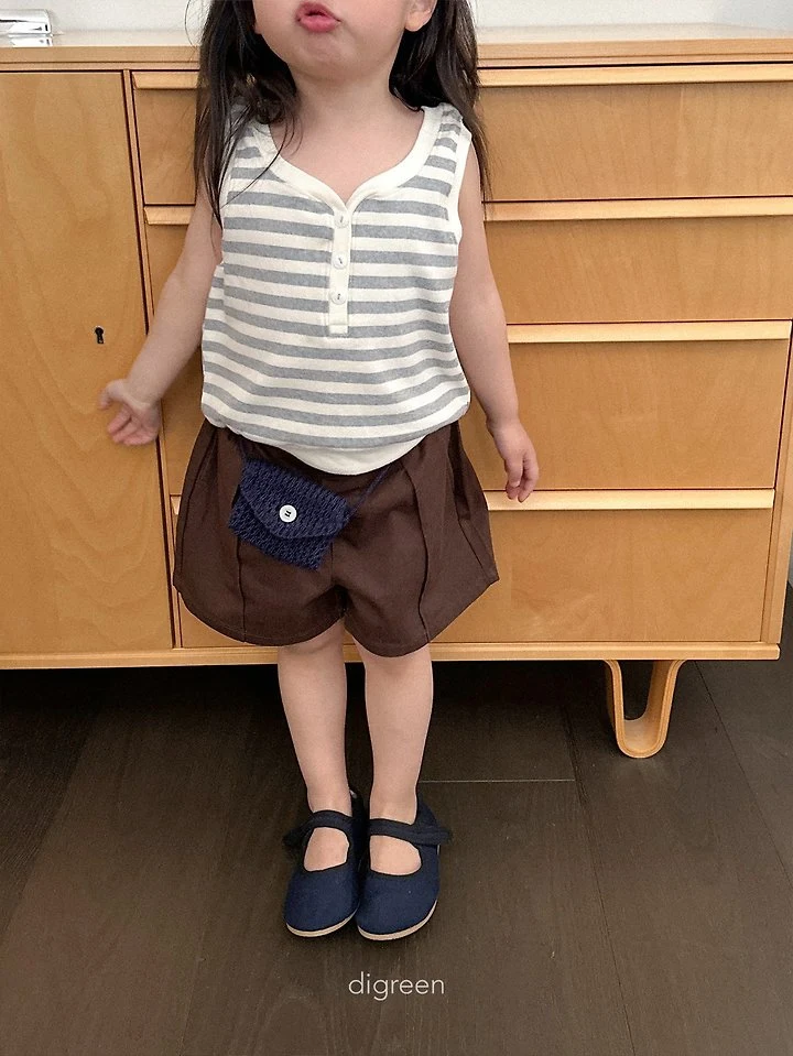 Digreen - Korean Children Fashion - #todddlerfashion - Marine Sleeveless Tee - 11