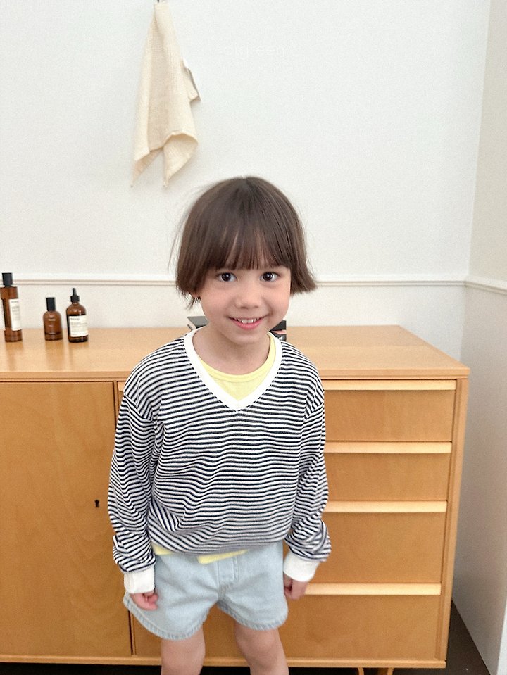 Digreen - Korean Children Fashion - #toddlerclothing - Summer Stripe Sweatshirt - 10
