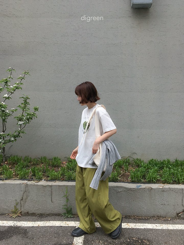 Digreen - Korean Women Fashion - #momslook - Pure Swan Tee (Mom) - 10