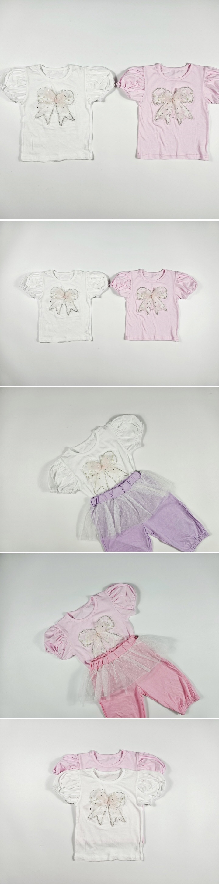 Dolphin - Korean Children Fashion - #magicofchildhood - Ribbon Balloon Tee