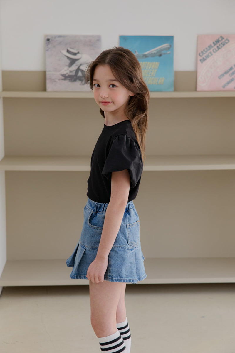 Dore Dore - Korean Children Fashion - #Kfashion4kids - Balloon Sleeve Tee - 12