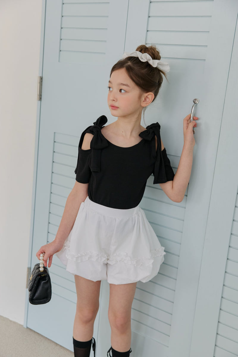 Dore Dore - Korean Children Fashion - #Kfashion4kids - Frill Balloon Shorts