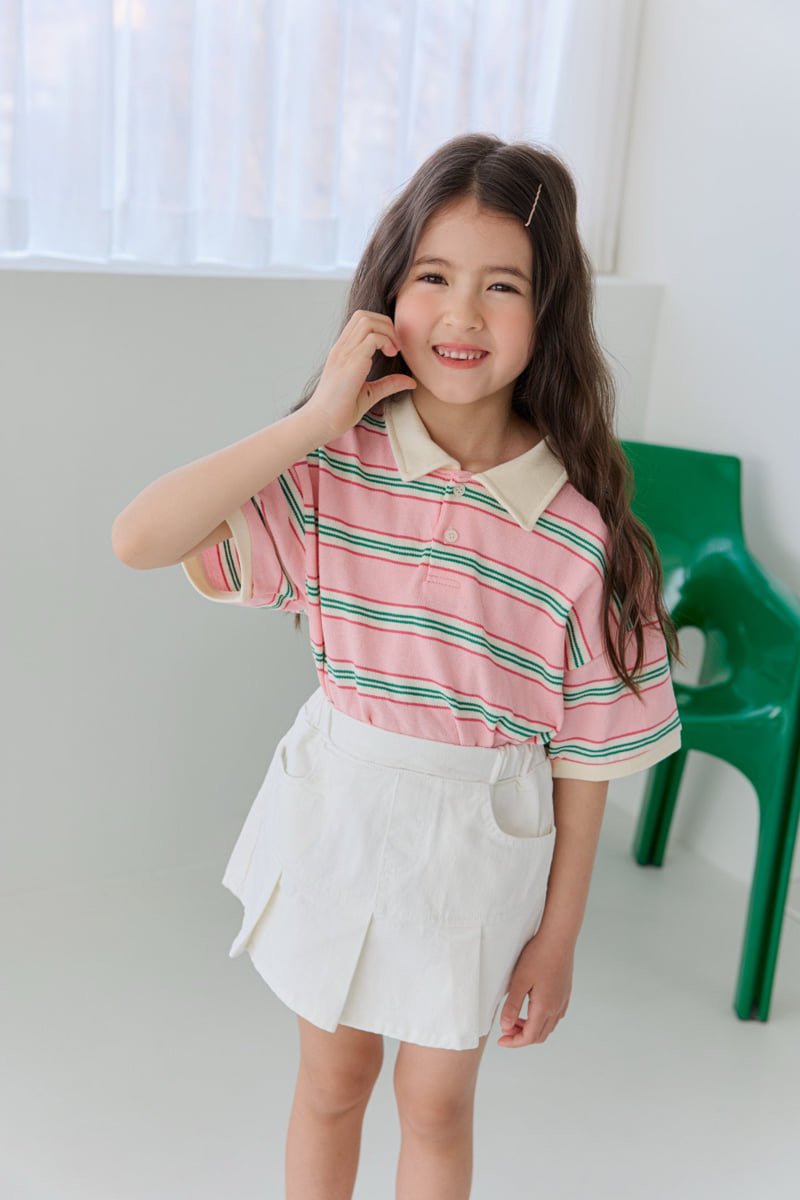 Dore Dore - Korean Children Fashion - #Kfashion4kids - Shirred Skort (Ivory) - 11