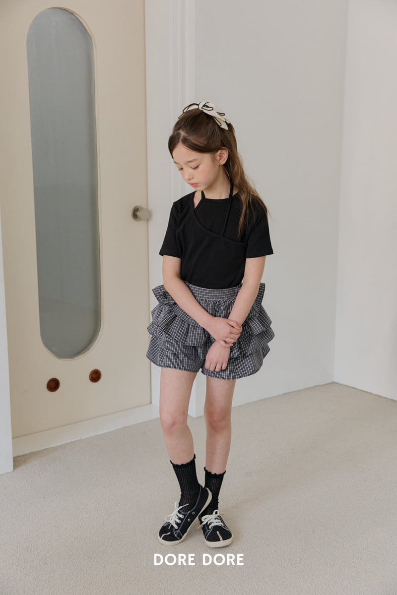 Dore Dore - Korean Children Fashion - #Kfashion4kids - Unbalanced Halter Neck Tee - 9