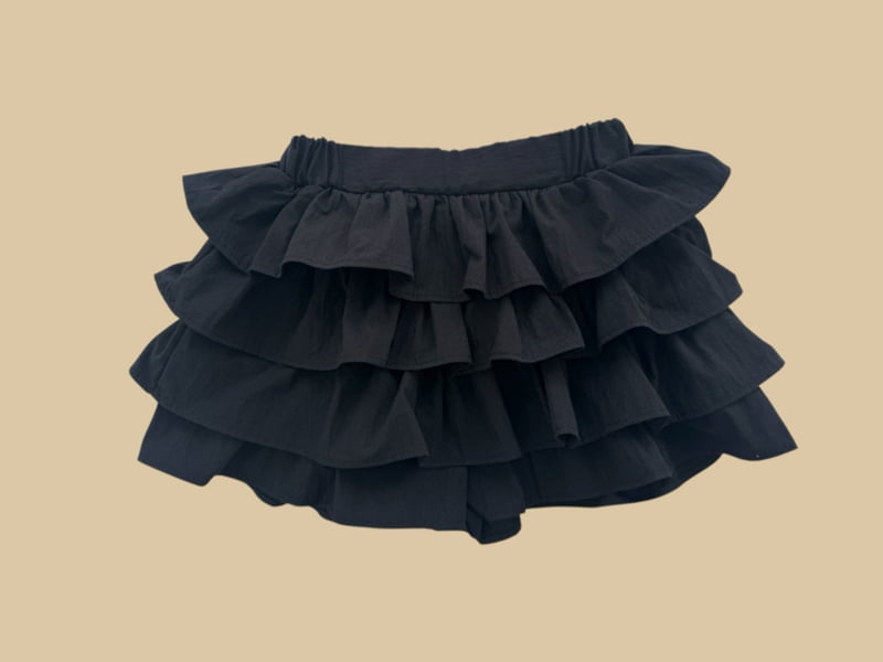 Dore Dore - Korean Children Fashion - #Kfashion4kids - 4-Tier Frill Skort - 5