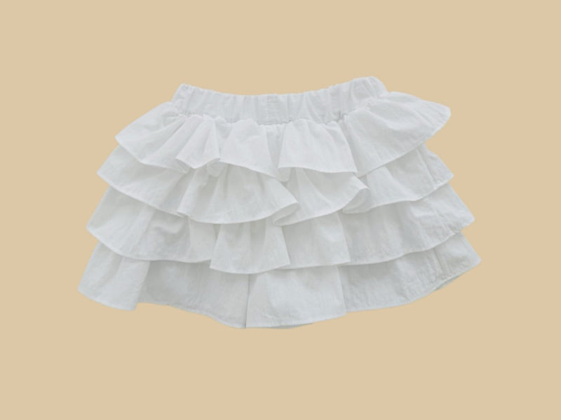 Dore Dore - Korean Children Fashion - #kidzfashiontrend - 4-Tier Frill Skort - 4