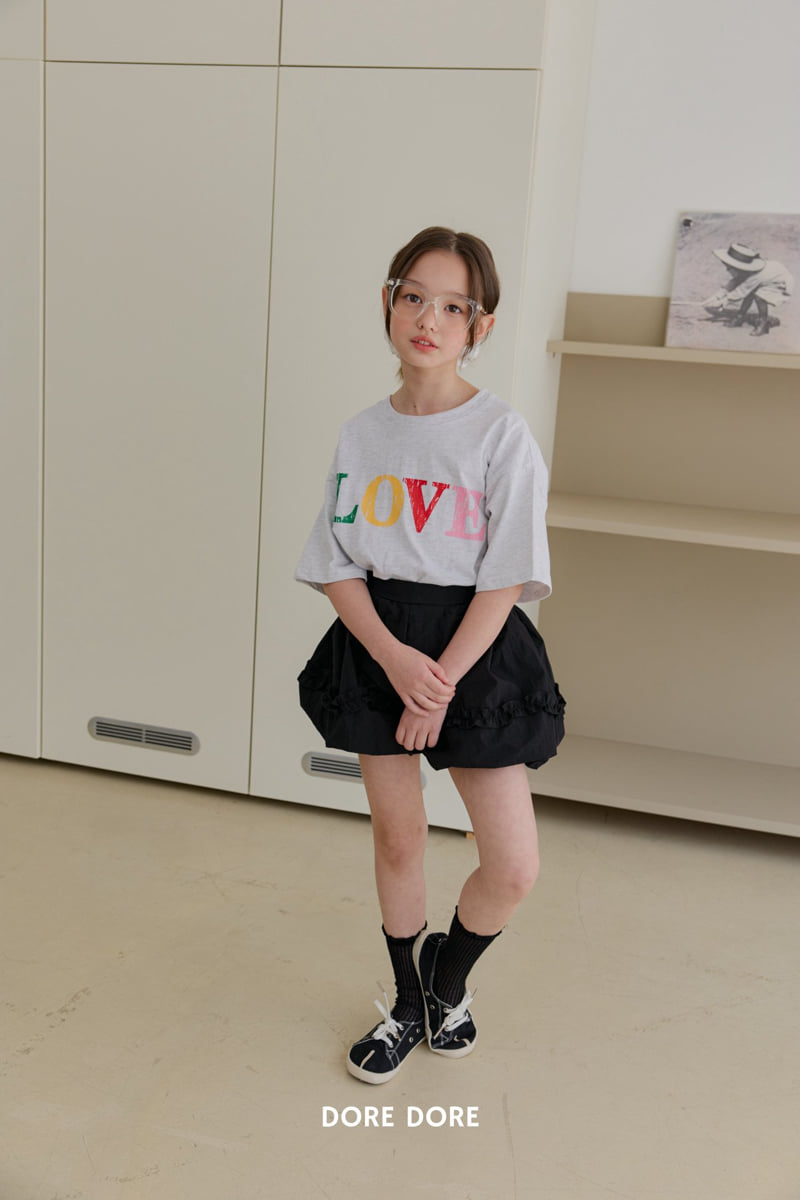 Dore Dore - Korean Children Fashion - #Kfashion4kids - Love Tee - 8