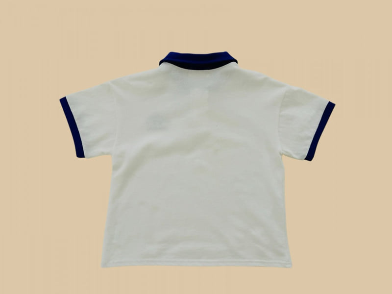Dore Dore - Korean Children Fashion - #childofig - Color Block PK Collar Tee - 6